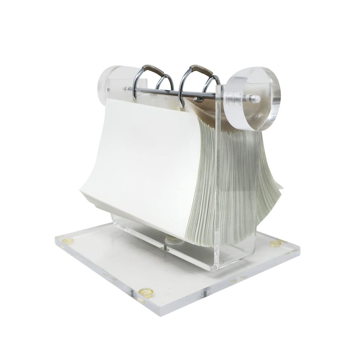 Vintage Mid-Century Modern Lucite Rolodex | Tenon Design