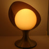 1970s Italian Space Age Lucite and Glass Table Lamp