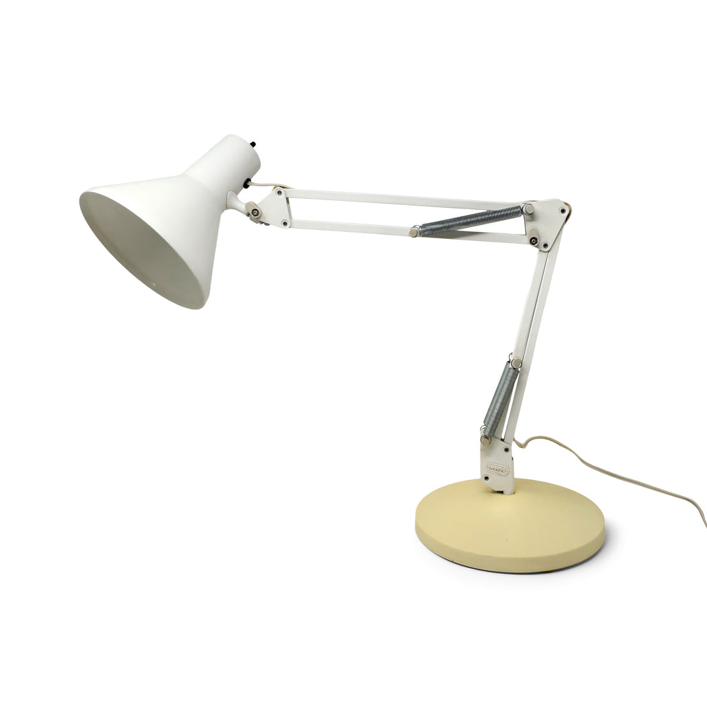 tilpasningsevne Bestil uvidenhed Vintage White Luxo Articulating Desk Lamp | Tenon Design