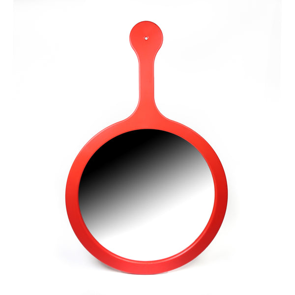 1990s Red Dyrvik Wall Mirror by IKEA