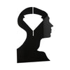 Vintage Monumental Lucite Head Sculpture