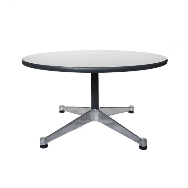 Gray and Black Aluminum Group Coffee Table by Eames for Herman Miller