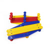 Pair of 1980s Primary Colored Expandable Coat Rack