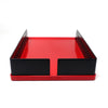 Pair of Red & Black Babele 940 Trays By Barbieri & Marianelli for Rexite