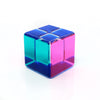 Multicolor Acrylic Vasa Cube by Vasa Mihich