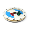 1987 Postmodern Airplane Clock by Play Time