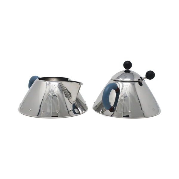 Stainless Creamer and Sugar Michael Graves for Alessi