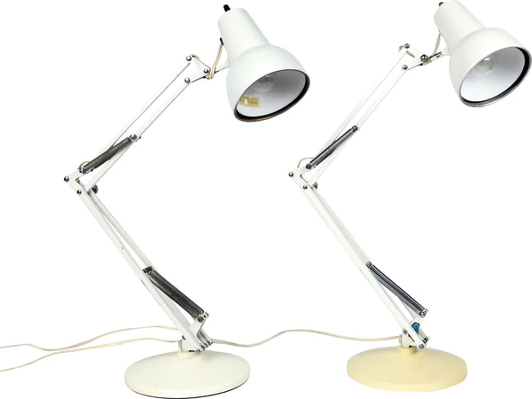 Pair of Articulating Luxo Desk Lamps