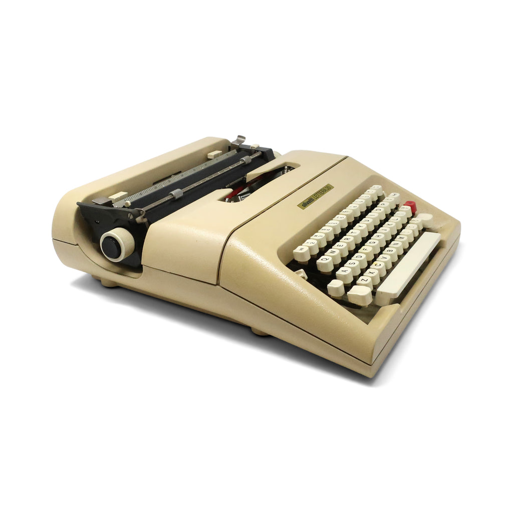 Vintage Lettera 35 Typewriter by Mario Bellini for Olivetti, 1970s