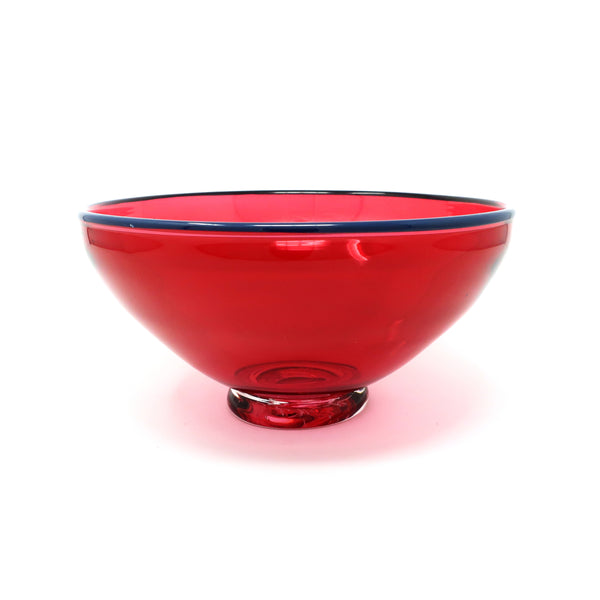 1990s Studio Art Glass Bowl