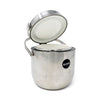 Stainless Steel Ice Bucket by Carlo Mazzeri for Alessi
