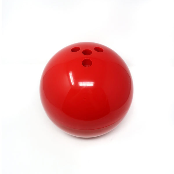 Vintage Italian Red Bowling Ball Ice Bucket