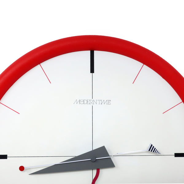 1980s Postmodern Canetti Wall Clock