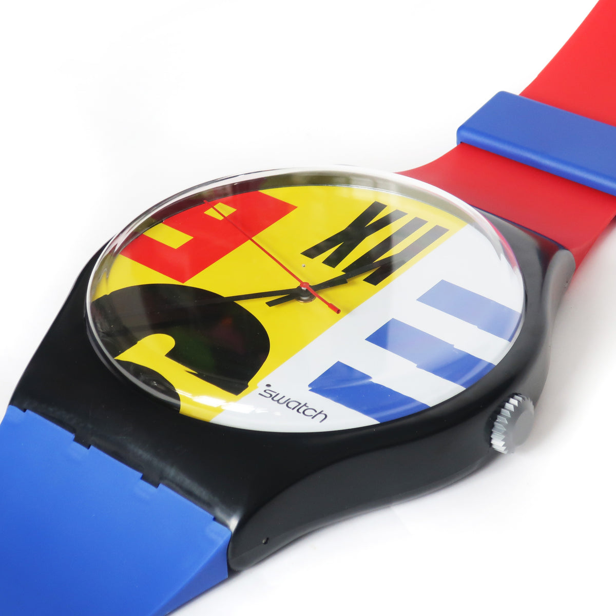 Vintage 1980s Swatch Maxi “Nine to Six” Wall Clock | Tenon Design