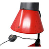 Vintage 1980s Red Metal Desk Lamp