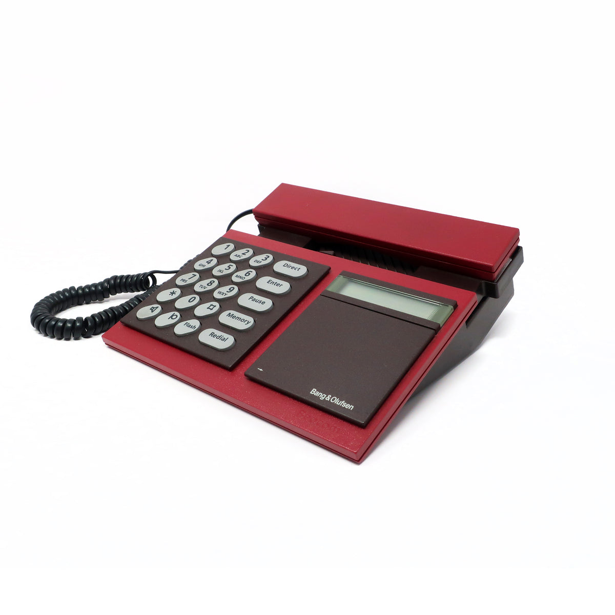 1980s Maroon Bang & Olufsen Beocom 2000 Phone | Tenon Design