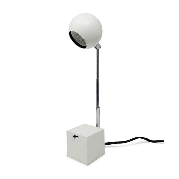 White Lytegem Desk Lamp by Michael Lax for Lightolier