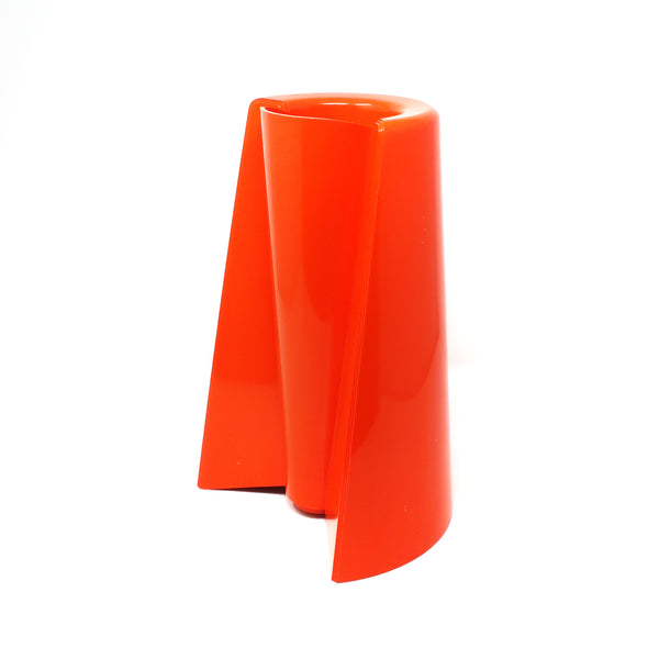 Orange Pago Pago Vase by Enzo Mari for Danese