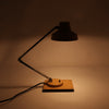 Vintage Tan Tensor Folding Desk Lamp