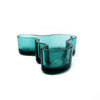 Blue Glass Dish by Alvar Aalto for Iittala