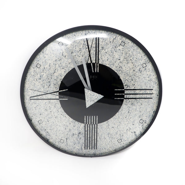 1980s Post Modern Wall Clock by Empire Arts