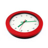 1980s Red, White and Green Wall Clock by Junghans