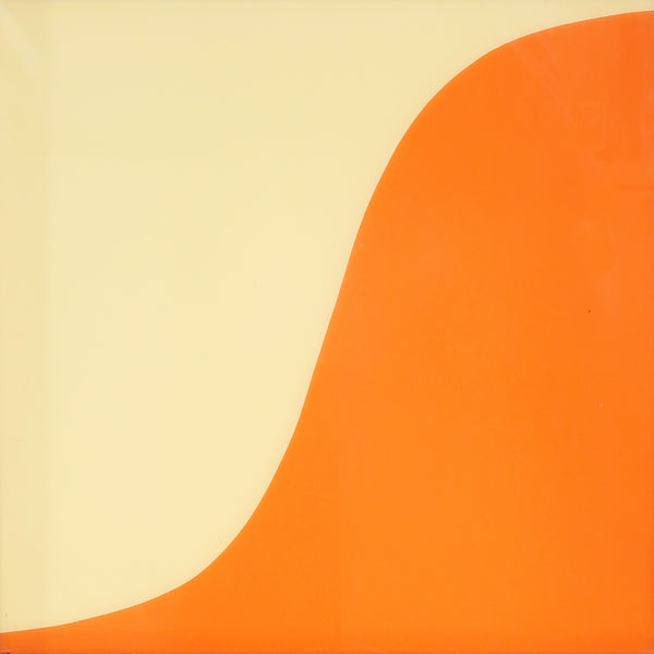 1970s Yellow and Orange Op Wall Art by Turner