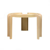 Vintage Cream Side Table by Giotto Stoppino for Kartell
