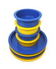 Yellow & Blue Stacking Dishes by Gunnar Cyren for Dansk