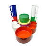 Multicolored Dinnerware by Vignelli for Heller - Set of 33