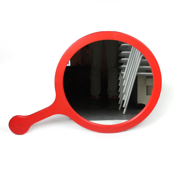 1990s Red Dyrvik Wall Mirror by IKEA