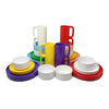 Multicolored Dinnerware by Vignelli for Heller - Set of 32