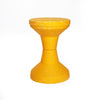 Vintage Danish Modern Yellow Tam Tam Style Plastic Stool