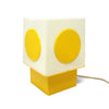 Vintage Yellow and White Acrylic Table Lamp