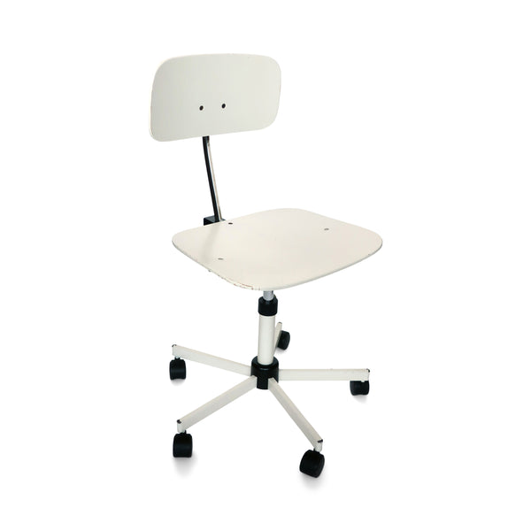 White Kevi Desk Chair