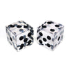Pair of Vintage Large Lucite Dice