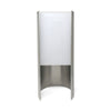 Cylindrical Aluminum and Lucite Table