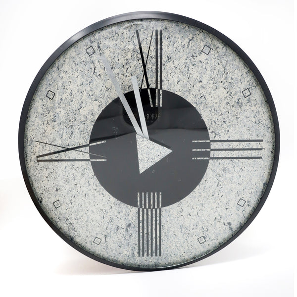 1980s Post Modern Wall Clock by Empire Arts