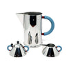 Stainless Pitcher, Creamer and Sugar by Michael Graves for Alessi
