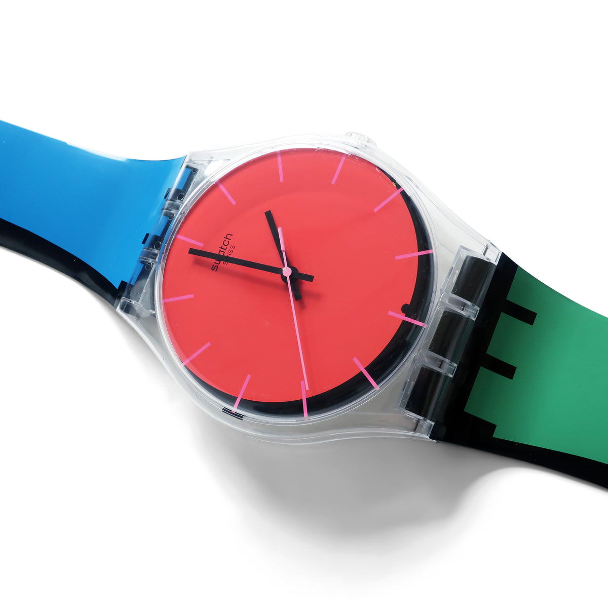 Sir Swatch Maxi １９８６年 サースウォッチマキシ Vintage 1986 Swatch Maxi Wall Clock VASILY MLW111 - 209cm Tall