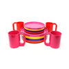 Multicolor Dinnerware by Vignelli for Heller - Set of 12