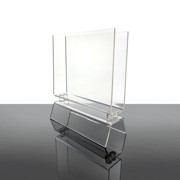 Mid-Cenutry Modern Lucite Magazine Rack