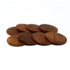 Set of Eight Danish Modern Teak Coasters by Jens H. Quistgaard for Dansk