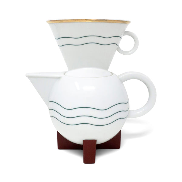 Little Dripper Ceramic Coffee Pot by Michael Graves for Swid Powell