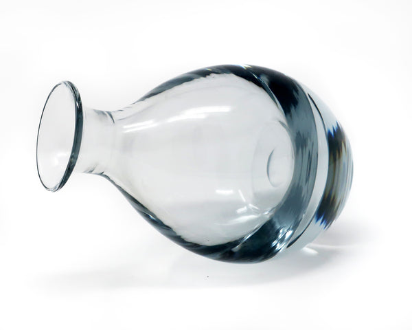 Swedish Glass Vase by Strombergshyttan