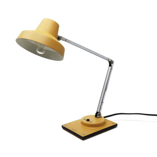 Vintage Tan Tensor Folding Desk Lamp