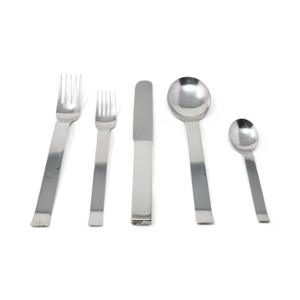 Pott No. 35 Five Piece Sterling Silver Cutlery Set by Carl Pott