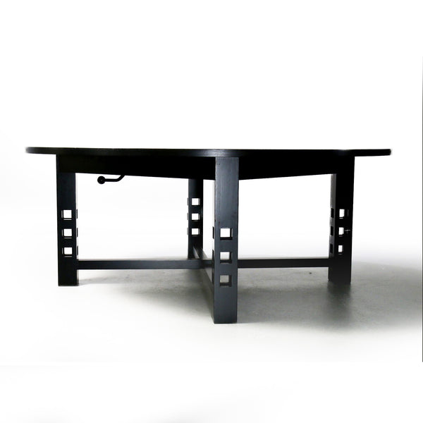 Ebonized Ash 304 Dining Table by Charles Rennie Mackintosh for Cassina