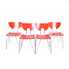 Set of Four Mikado 1800 Side Chairs by Walter Leeman for Kusch+Co