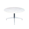 Marble Eames Aluminum Group Dining Table for Herman Miller